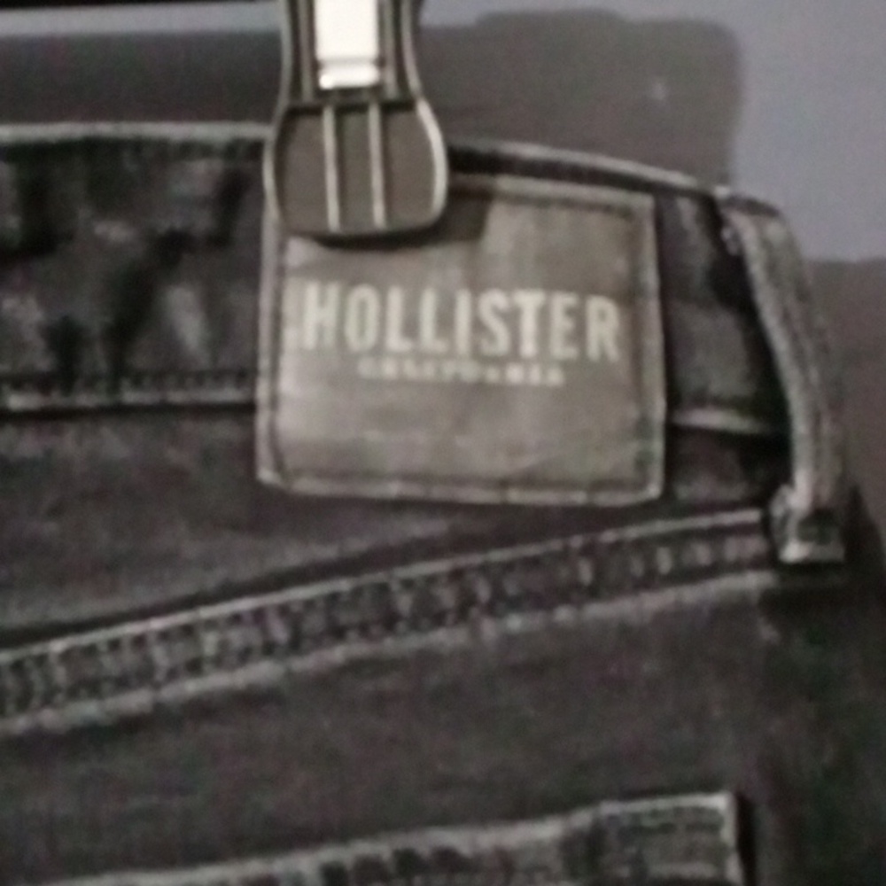 Black Distressed Jeans - Picture 4 of 6